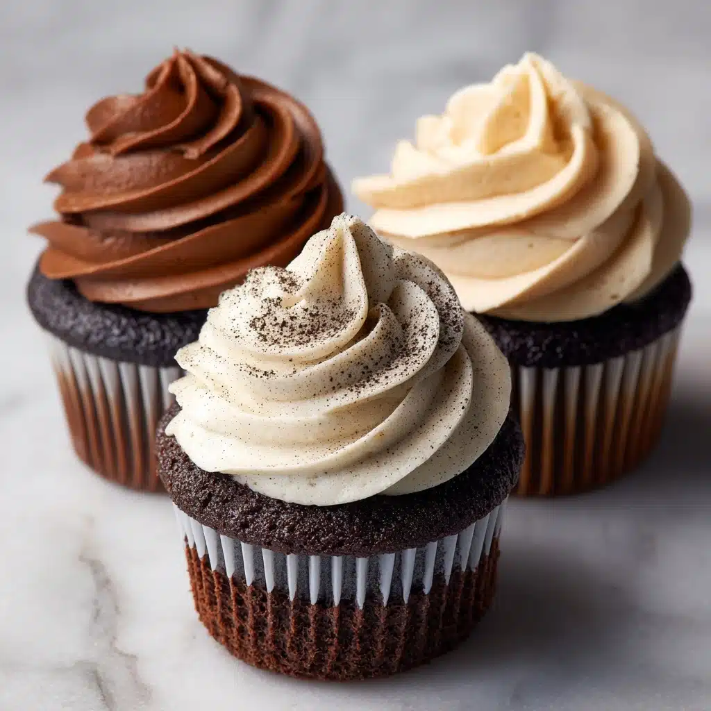 Buttercream Icing for Cupcakes (Vanilla and Chocolate) Recipe