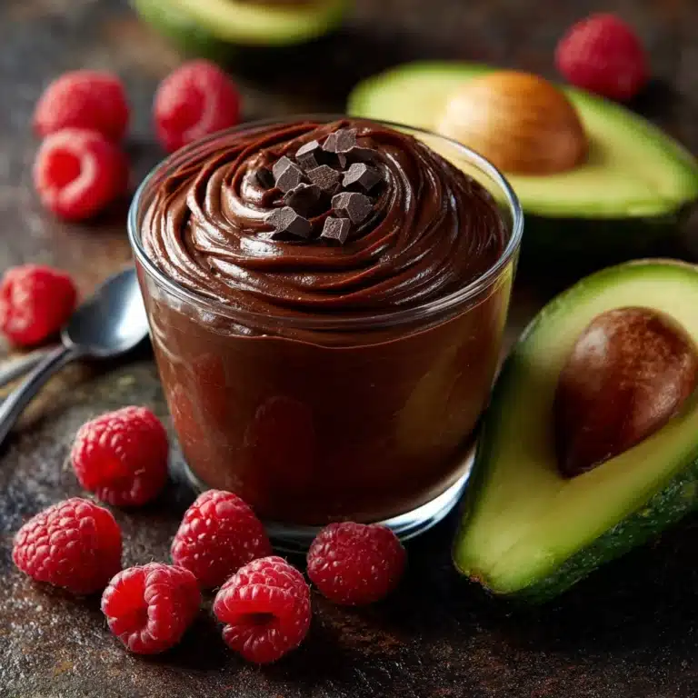 Avocado Chocolate Mousse Recipe
