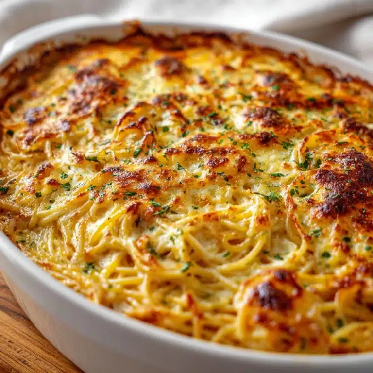 Baked Cream Cheese Spaghetti Recipe