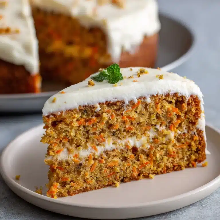 Air Fryer Carrot Cake Recipe