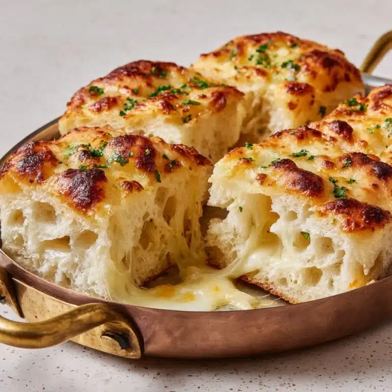 Light and Fluffy Garlic Butter Dinner Rolls Recipe