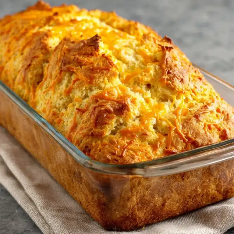 Easy Cheddar Cheese Bread Recipe