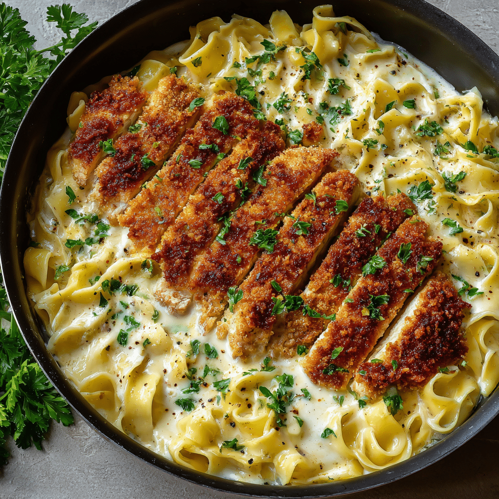 Chicken Fettuccine Alfredo Recipe
