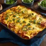 Slow Cooker Chicken Enchilada Casserole Recipe