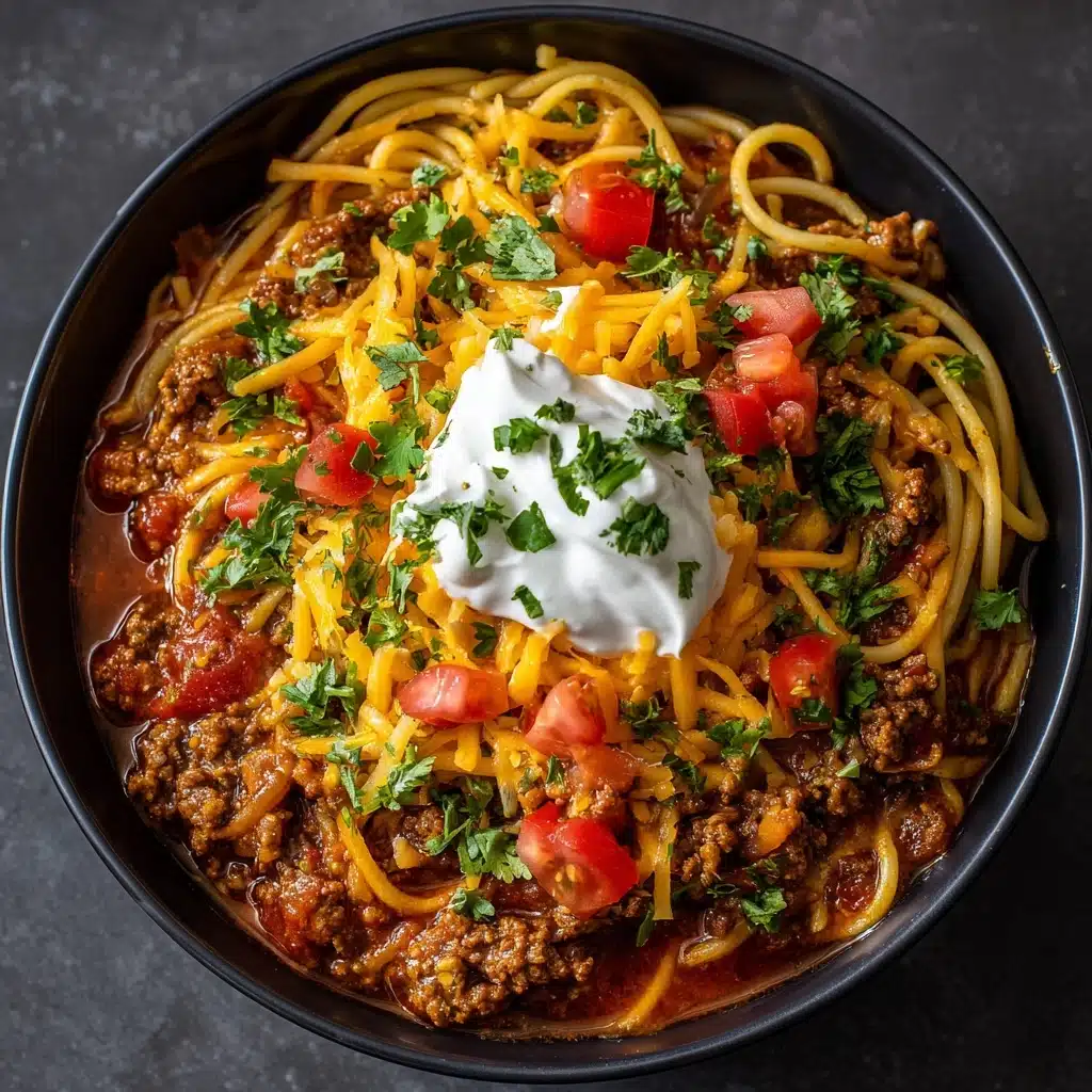 Taco Spaghetti Recipe - Recipe Image