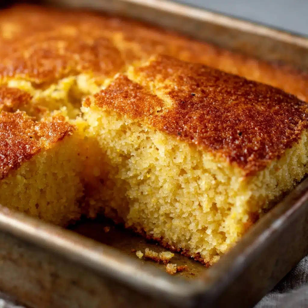 Easy Southern Cornbread with Buttermilk Recipe