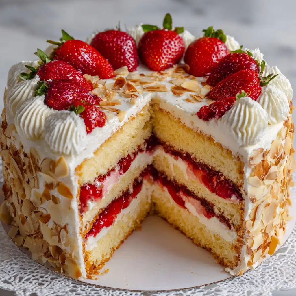 Strawberry Cheesecake Filling Pound Cake Recipe - Recipe Image