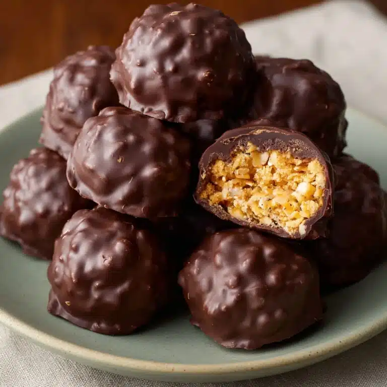 Chocolate Rice Krispie Balls Recipe