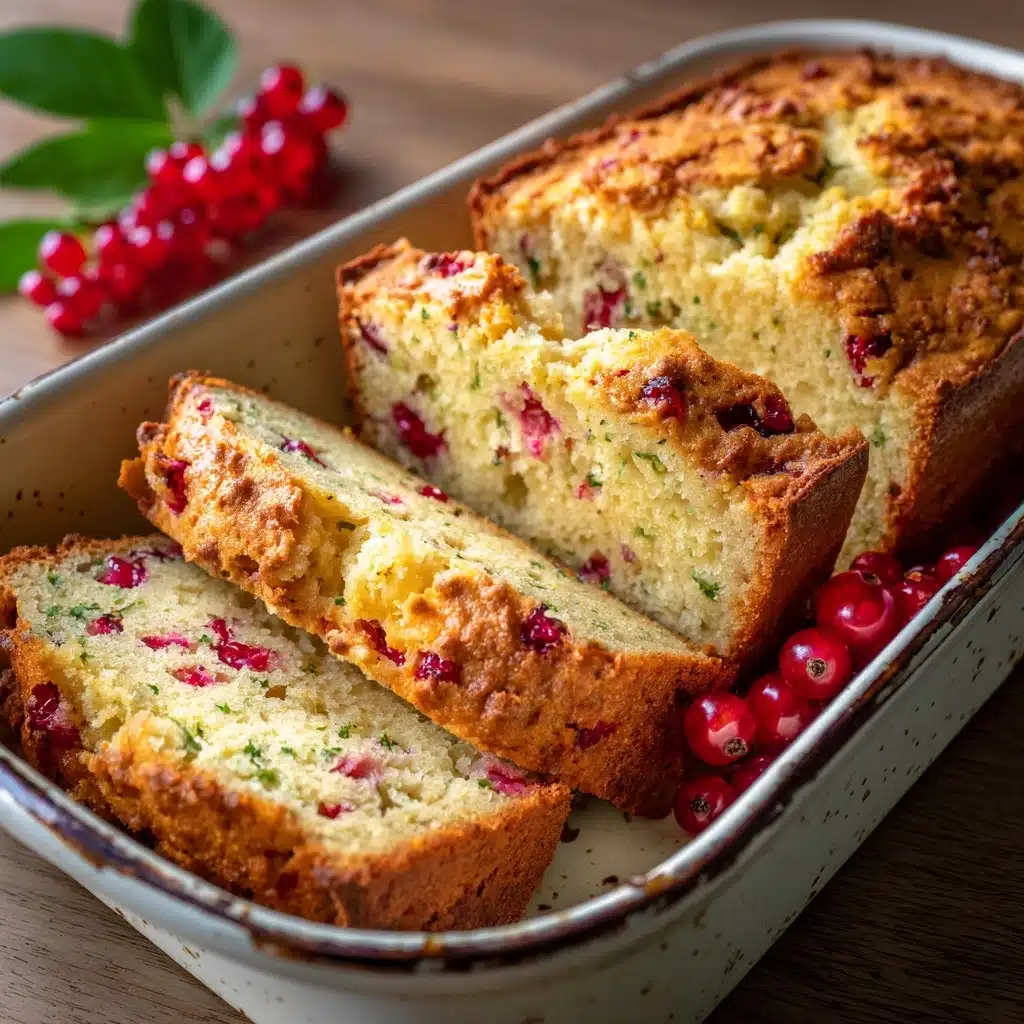 Quick Zucchini Bread with Red Currants Recipe