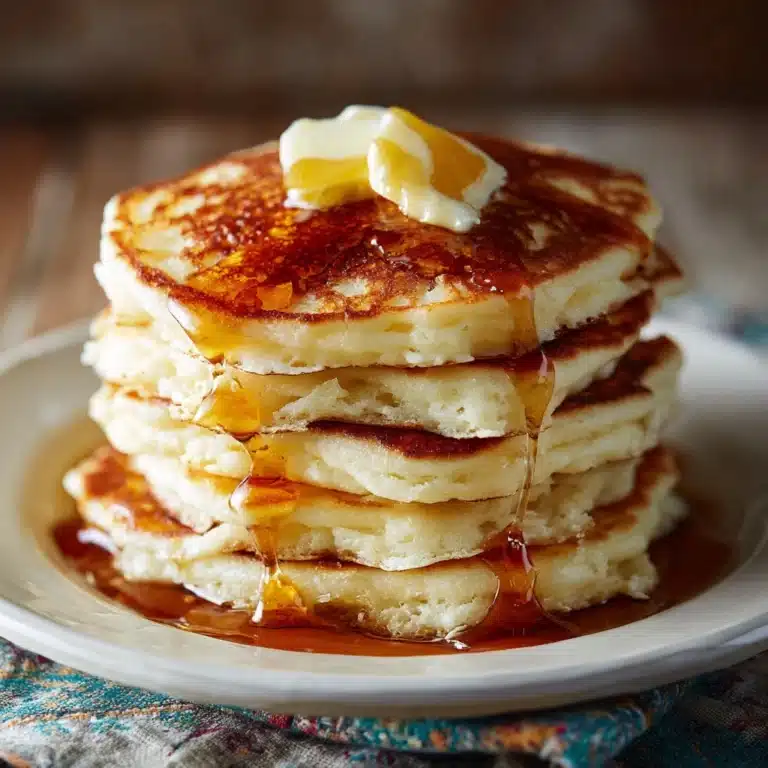 Easy Homemade Pancake Recipe