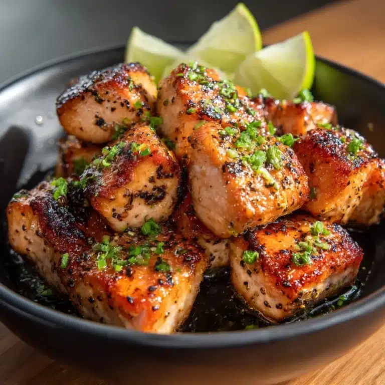 Air Fryer Bang Bang Salmon Bites Recipe