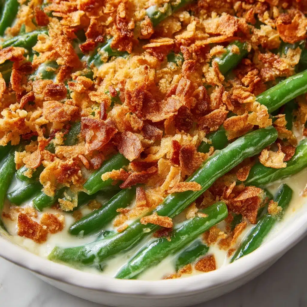 Easy Cream Cheese Green Bean Casserole Recipe - Recipe Image