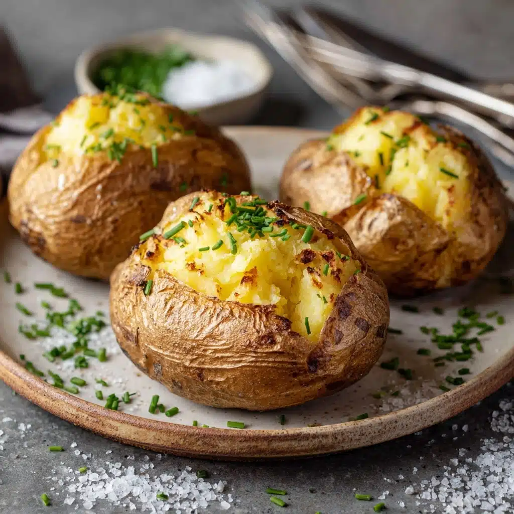 Air Fryer Jacket Potatoes Recipe
