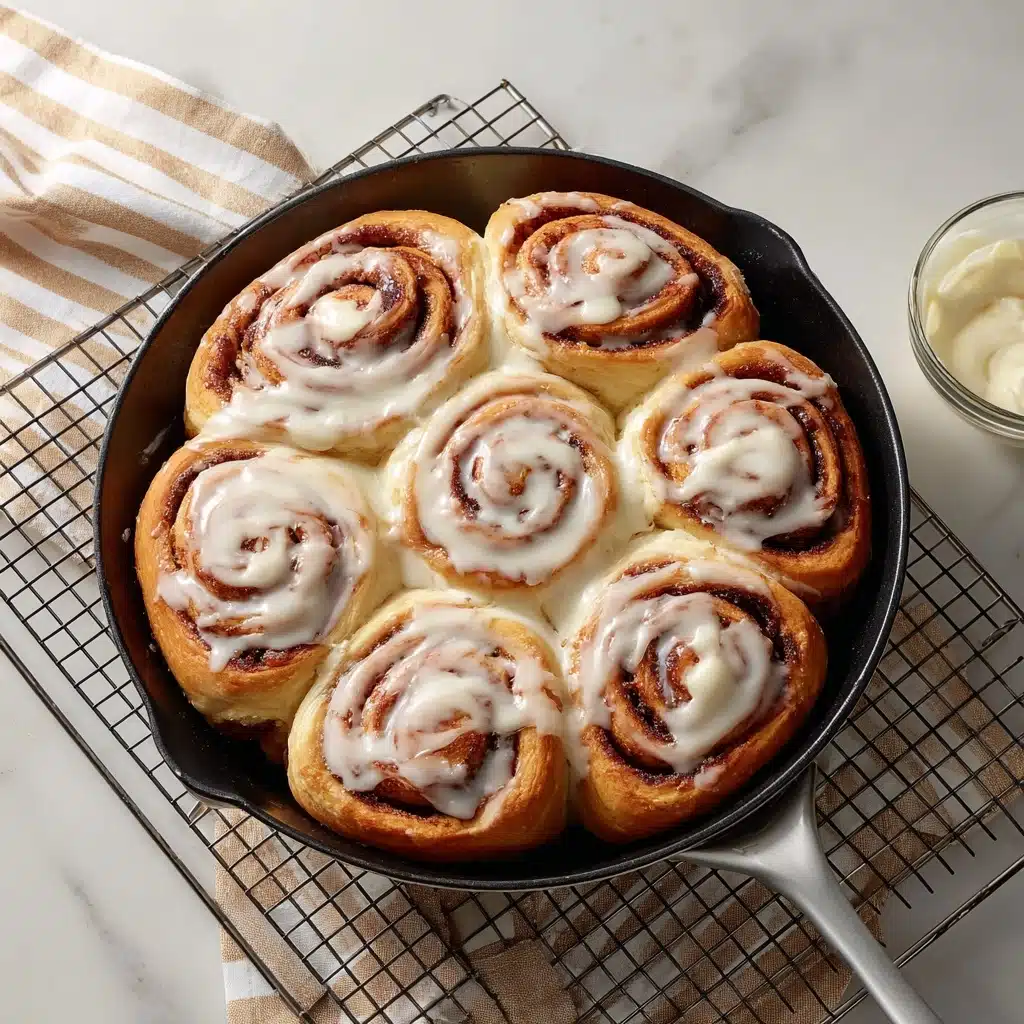 Vanilla Pudding Cinnamon Rolls Recipe - Recipe Image