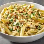Buffalo Chicken Alfredo Penne Recipe