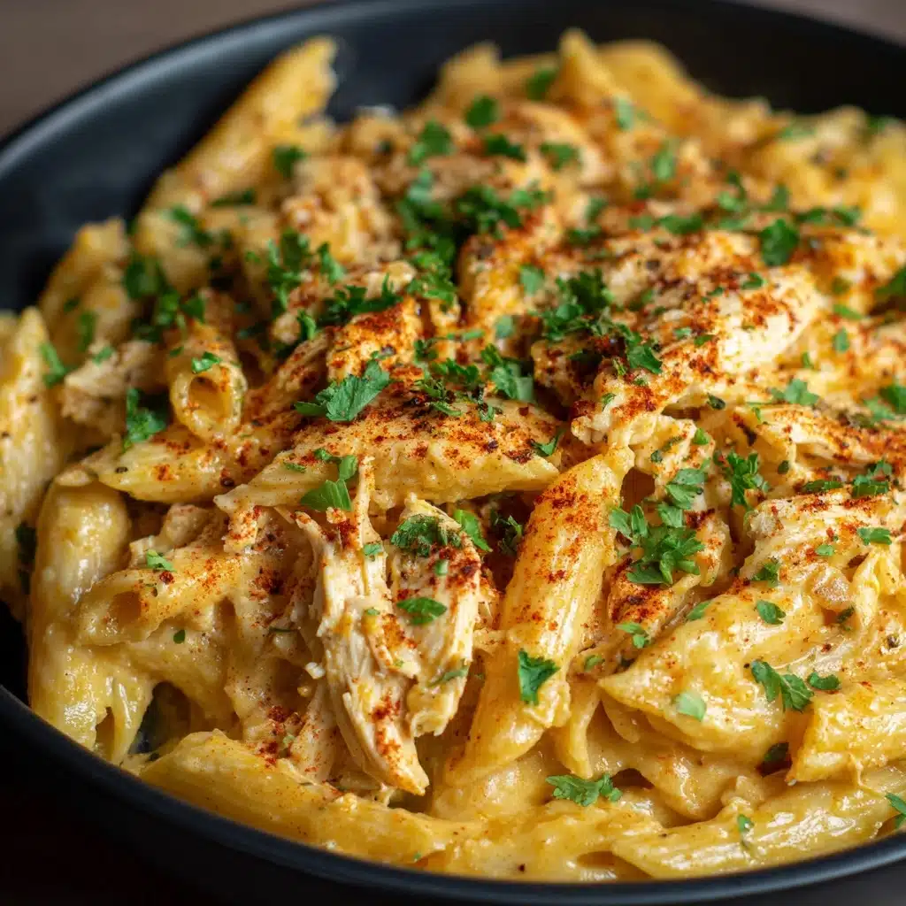 Buffalo Chicken Alfredo Penne Recipe - Recipe Image
