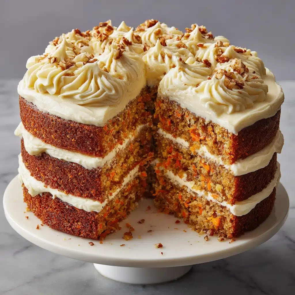 Homemade Moist Carrot Cake Recipe - Recipe Image