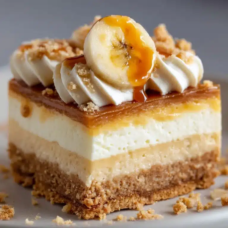 Banana Cream Cheese Bars Recipe
