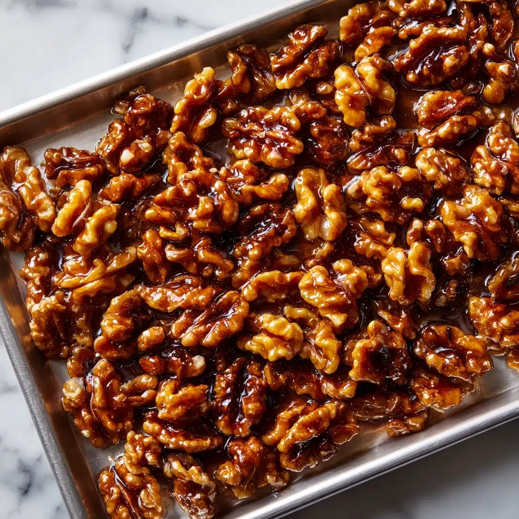 Brown Sugar Candied Walnuts Recipe