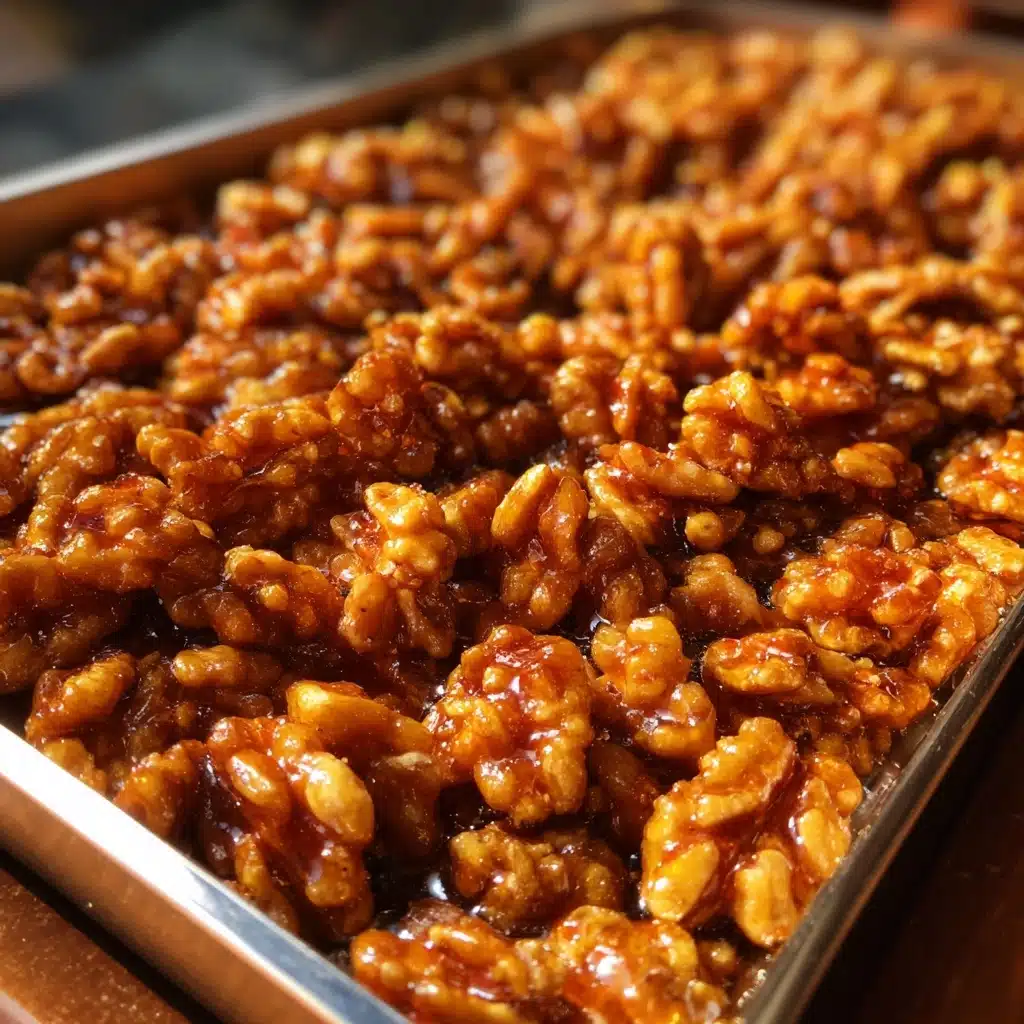 Brown Sugar Candied Walnuts Recipe - Recipe Image