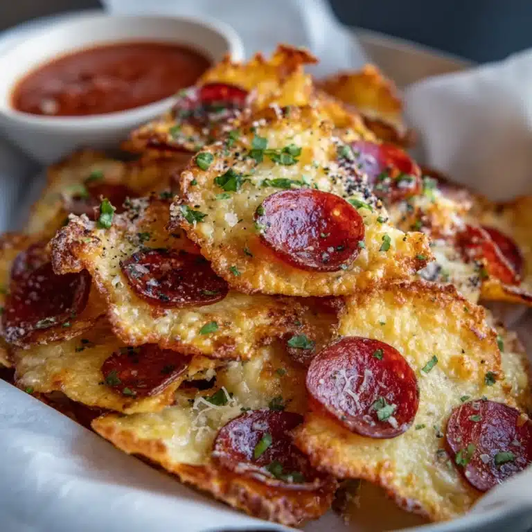 Two-Ingredient Pizza Chips Recipe