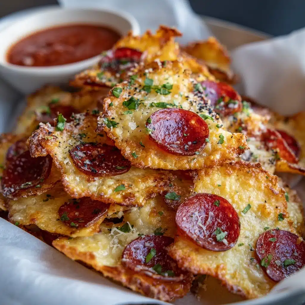 Two-Ingredient Pizza Chips Recipe