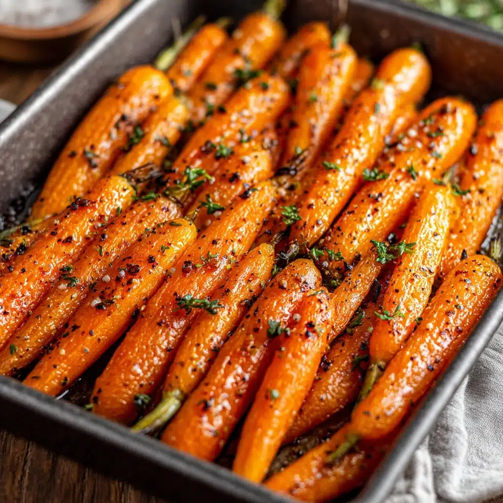 Roasted Brown Sugar Carrots Recipe - Recipe Image