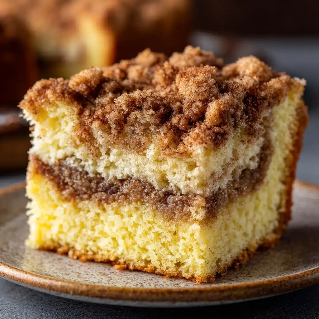 Classic Cinnamon Streusel Coffee Cake Recipe