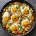 Simple Loaded Breakfast Skillet Recipe