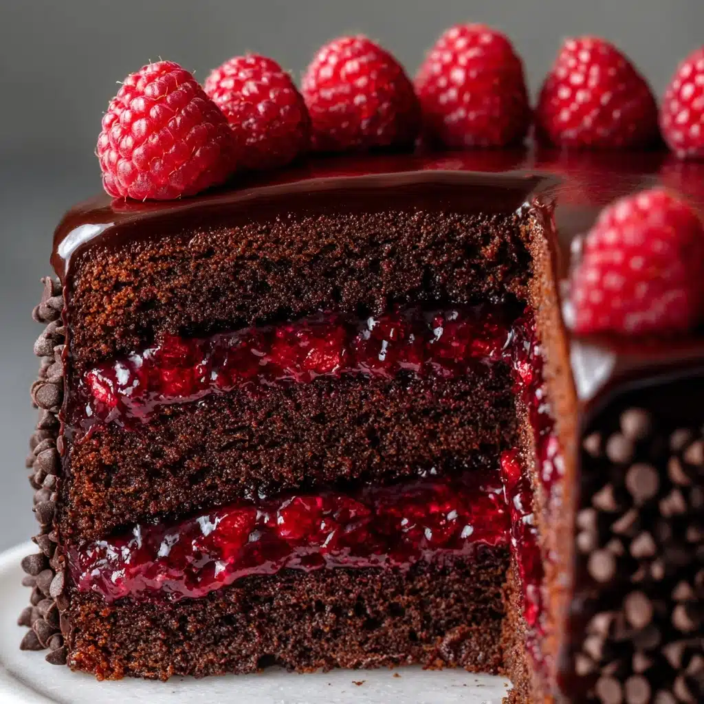 Chocolate Raspberry Cake Recipe - Recipe Image
