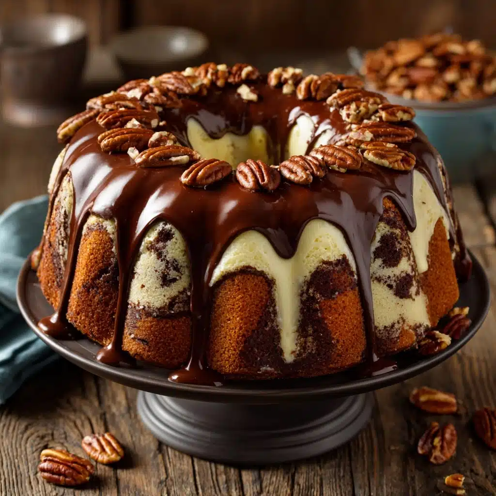 Caramel Pecan Bundt Cake Recipe