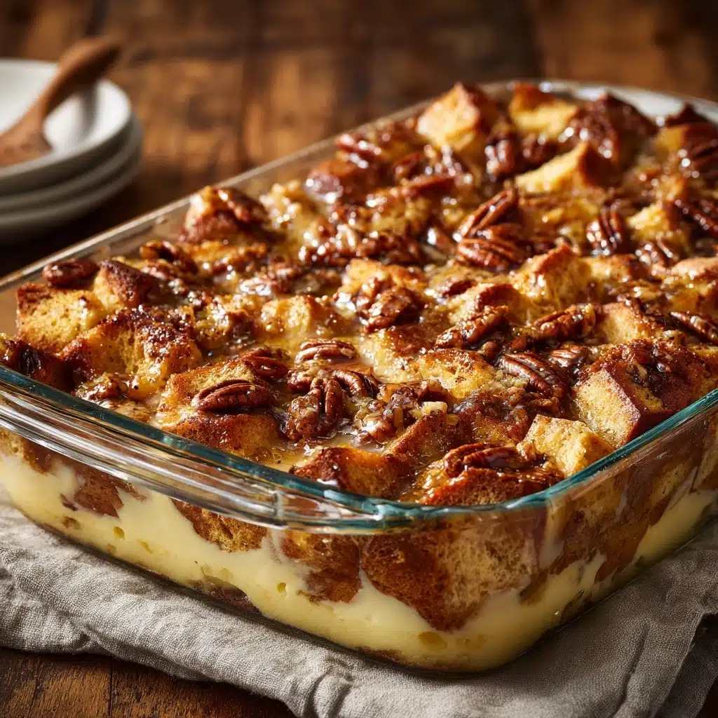 Pecan Pie Bread Pudding Recipe