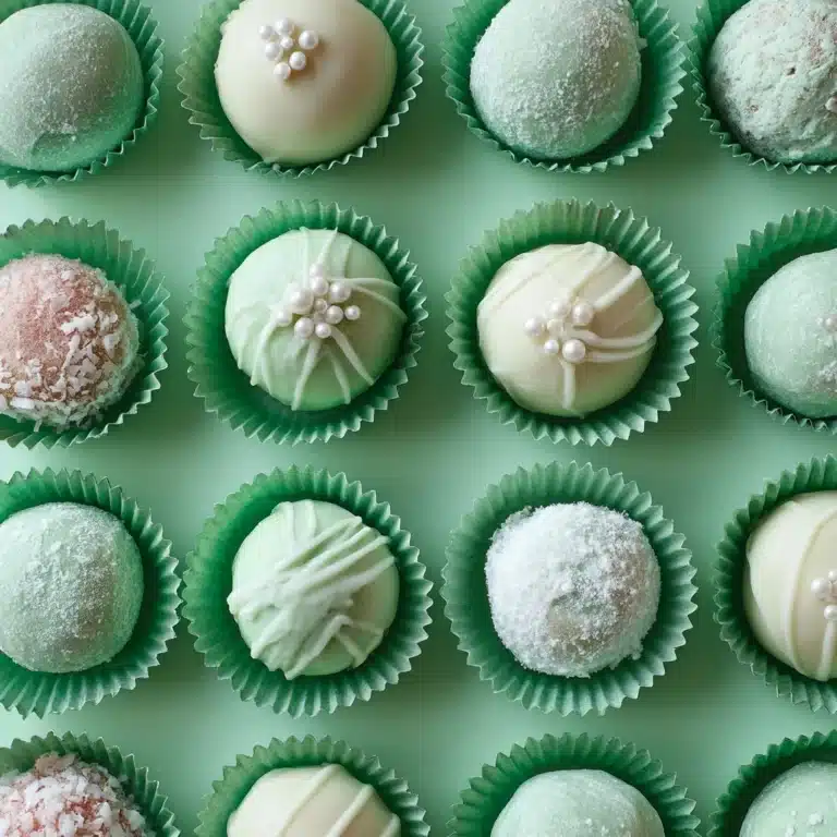 Minty Snowball Cookies Recipe