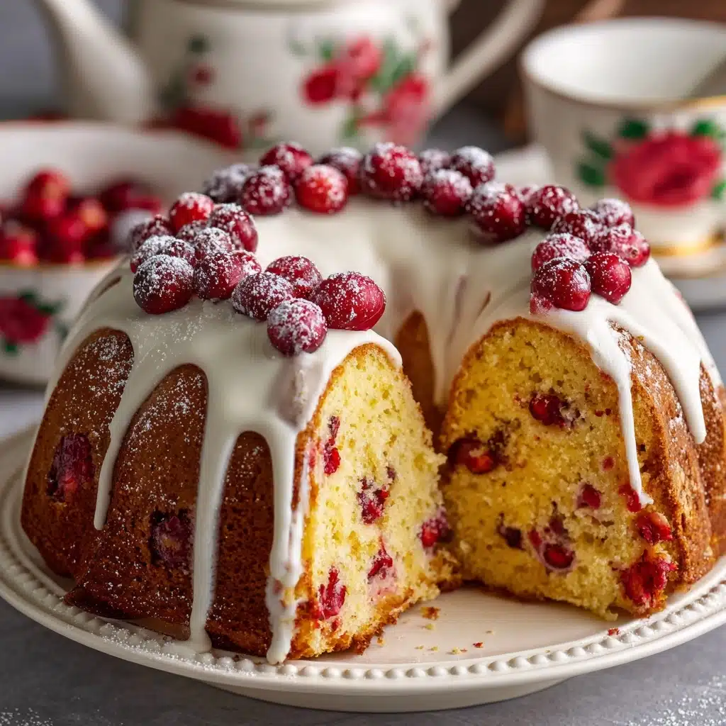 Cranberry Christmas Cake Recipe