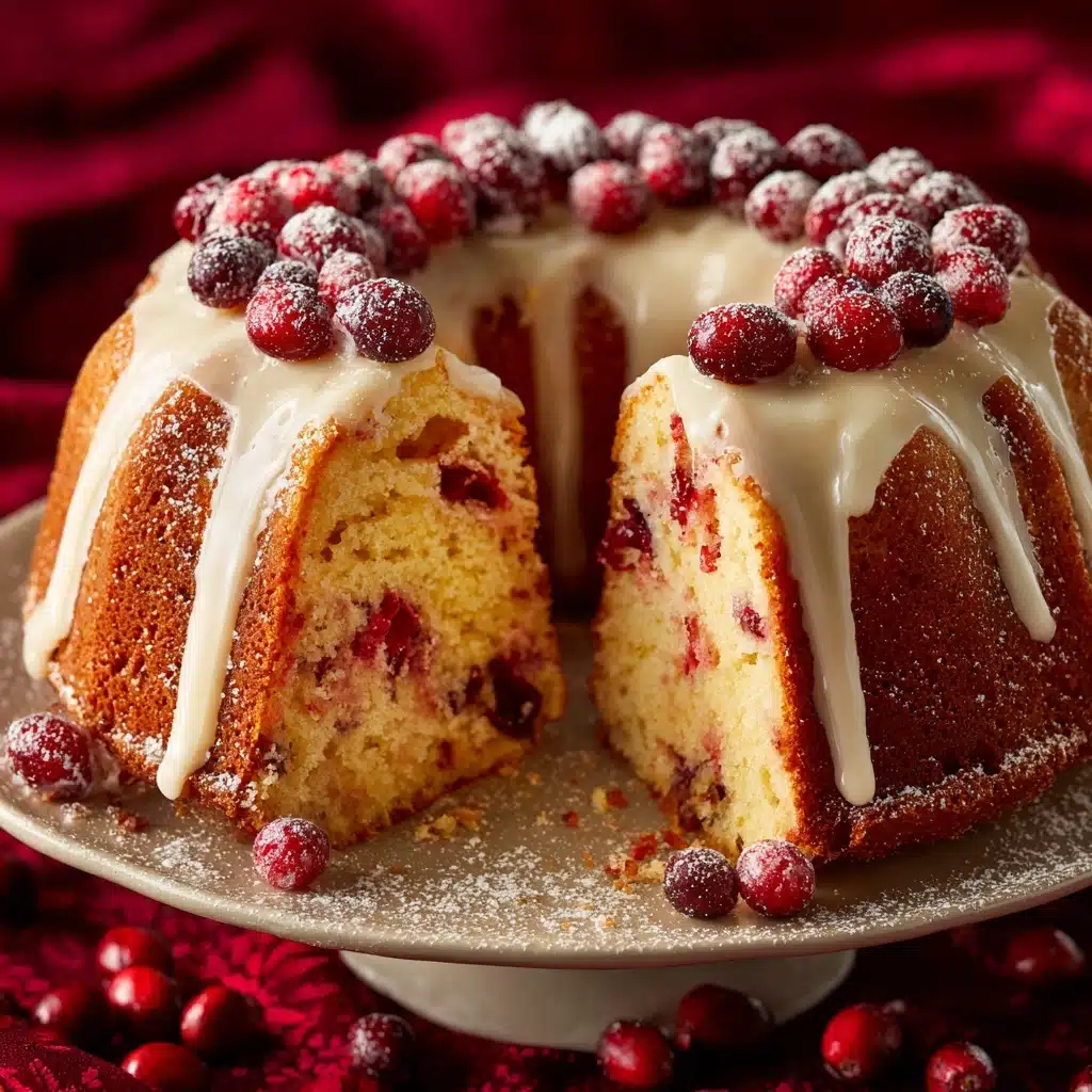 Cranberry Christmas Cake Recipe - Recipe Image