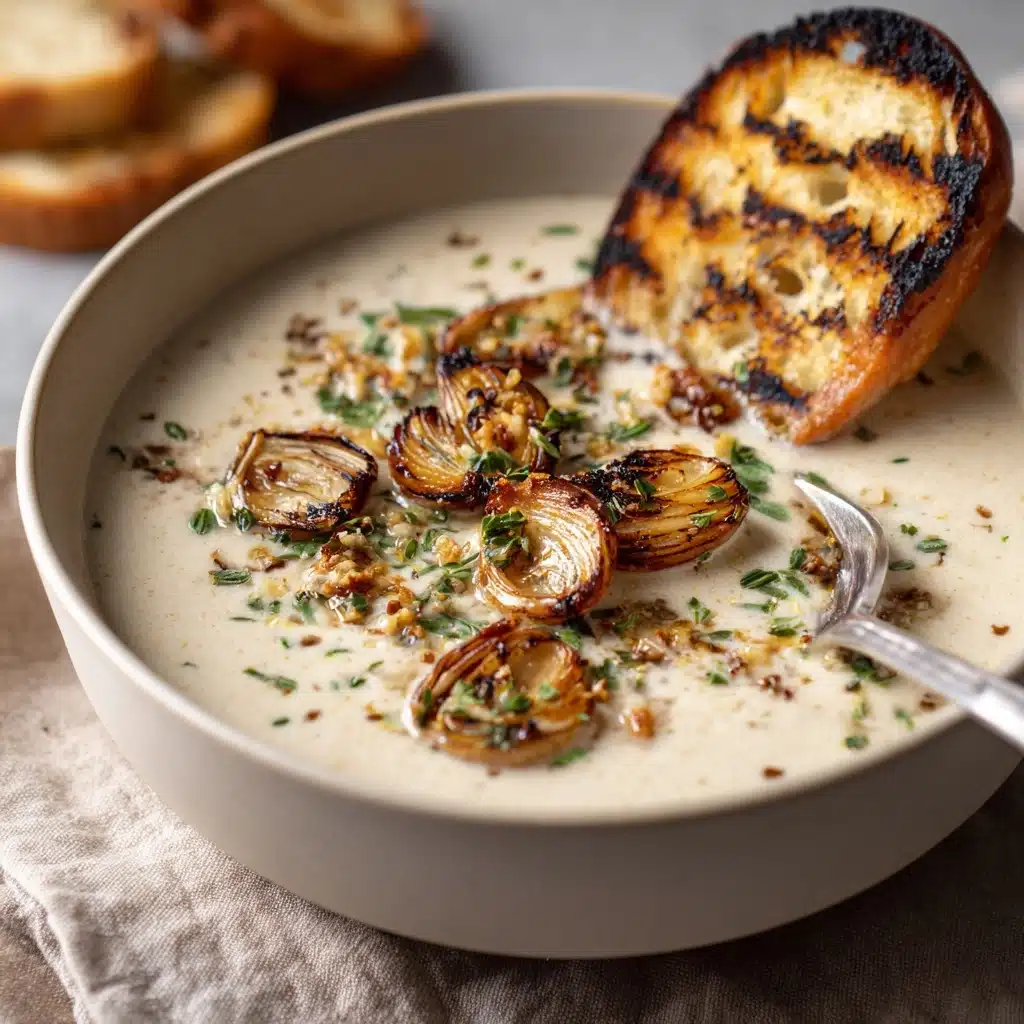 Country French Garlic Soup Recipe - Recipe Image
