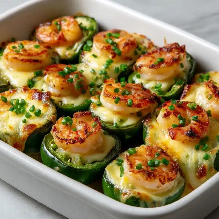 Fiery Cajun Shrimp Stuffed Jalapeños Recipe