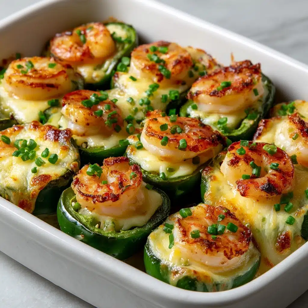 Fiery Cajun Shrimp Stuffed Jalapeños Recipe