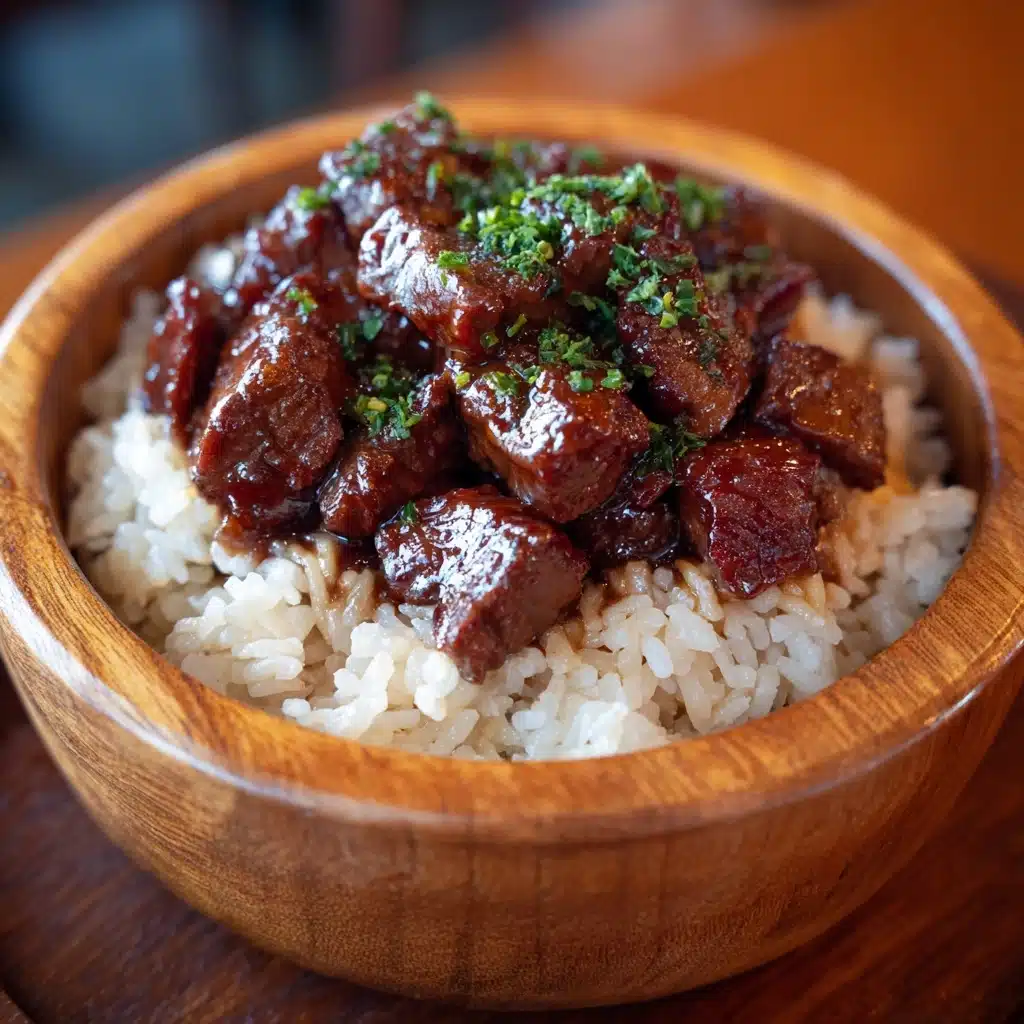 Beef Tips and Rice Recipe - Recipe Image