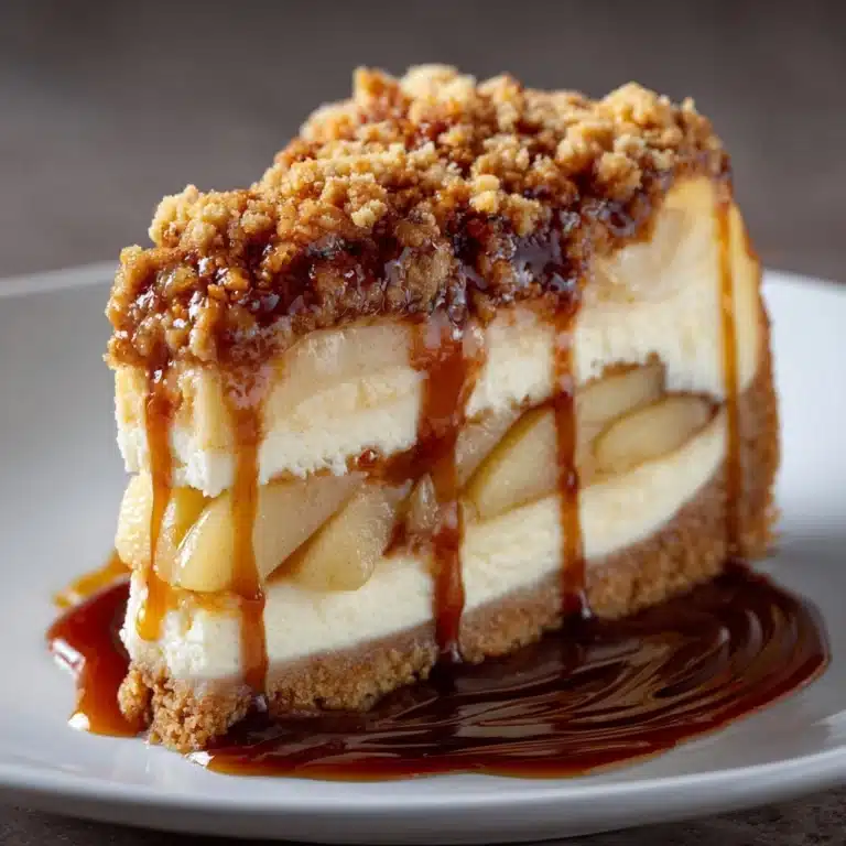 Best Apple Pie Stuffed Cheesecake Recipe