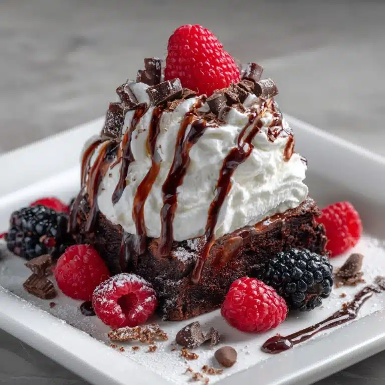 One-Minute Protein Brownie Recipe