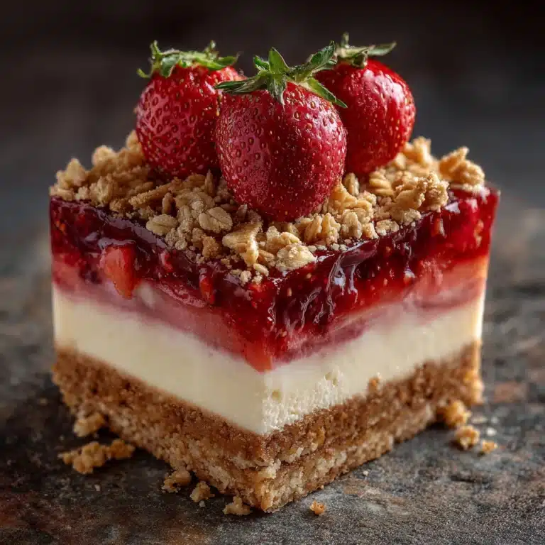 Strawberry Crunch Cheesecake Chunks Recipe