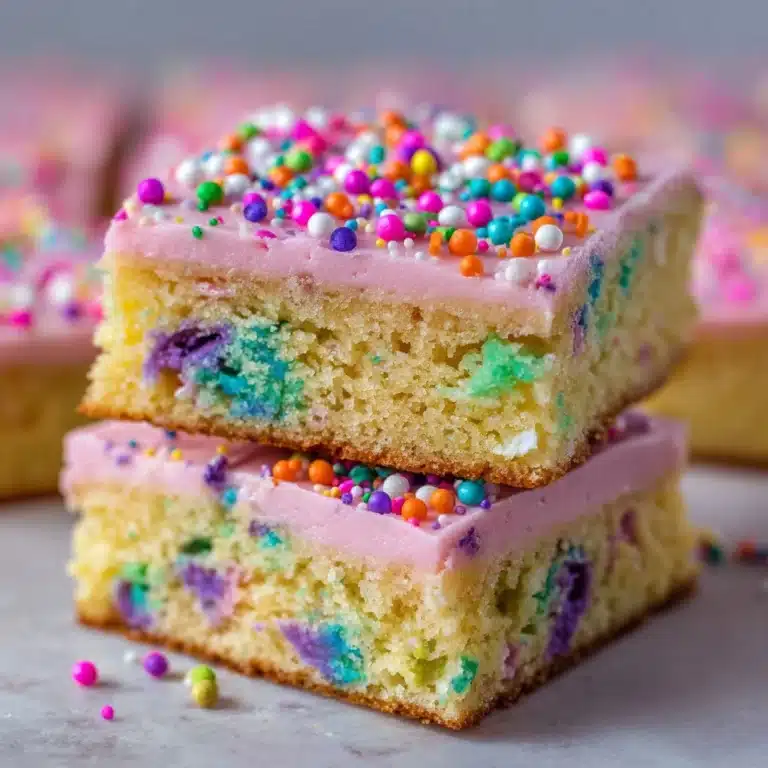 Easy Frosted Sugar Cookie Bars Recipe