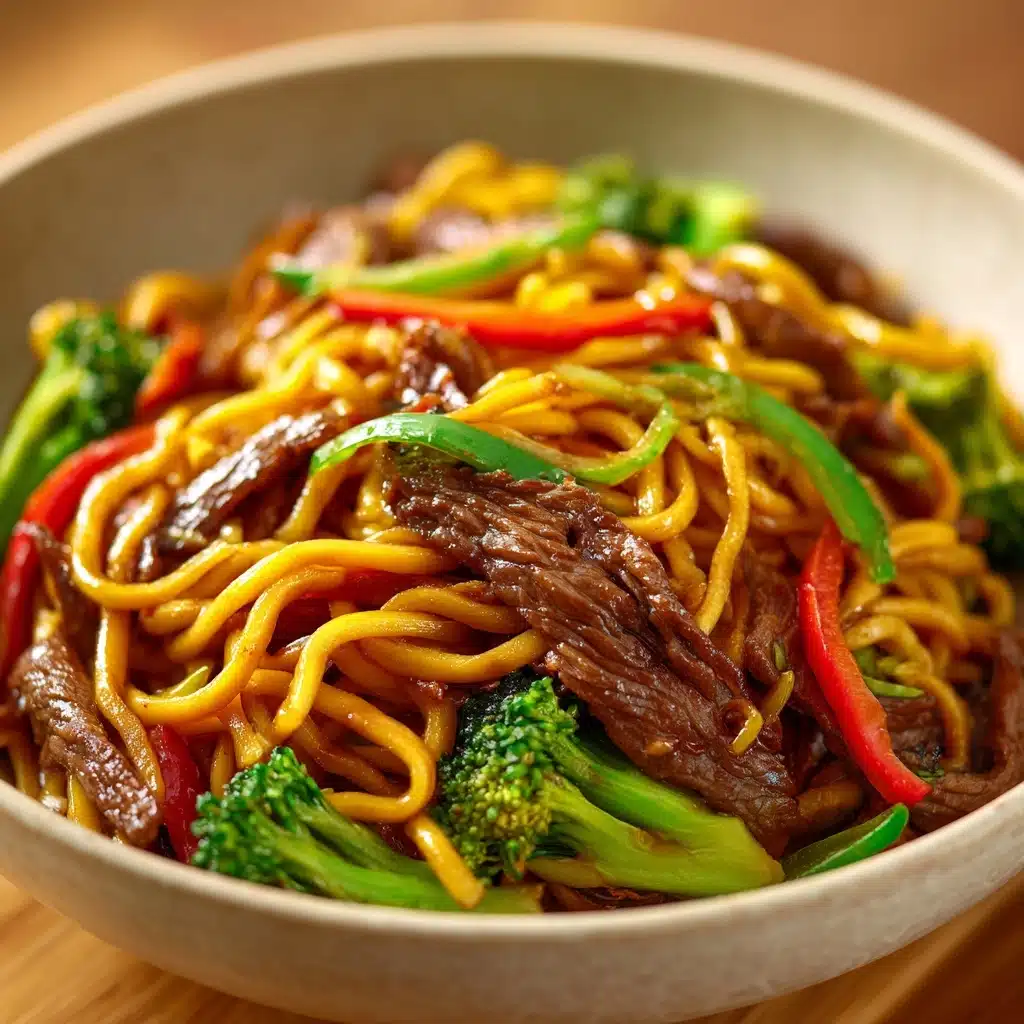 Beef Lo Mein Recipe