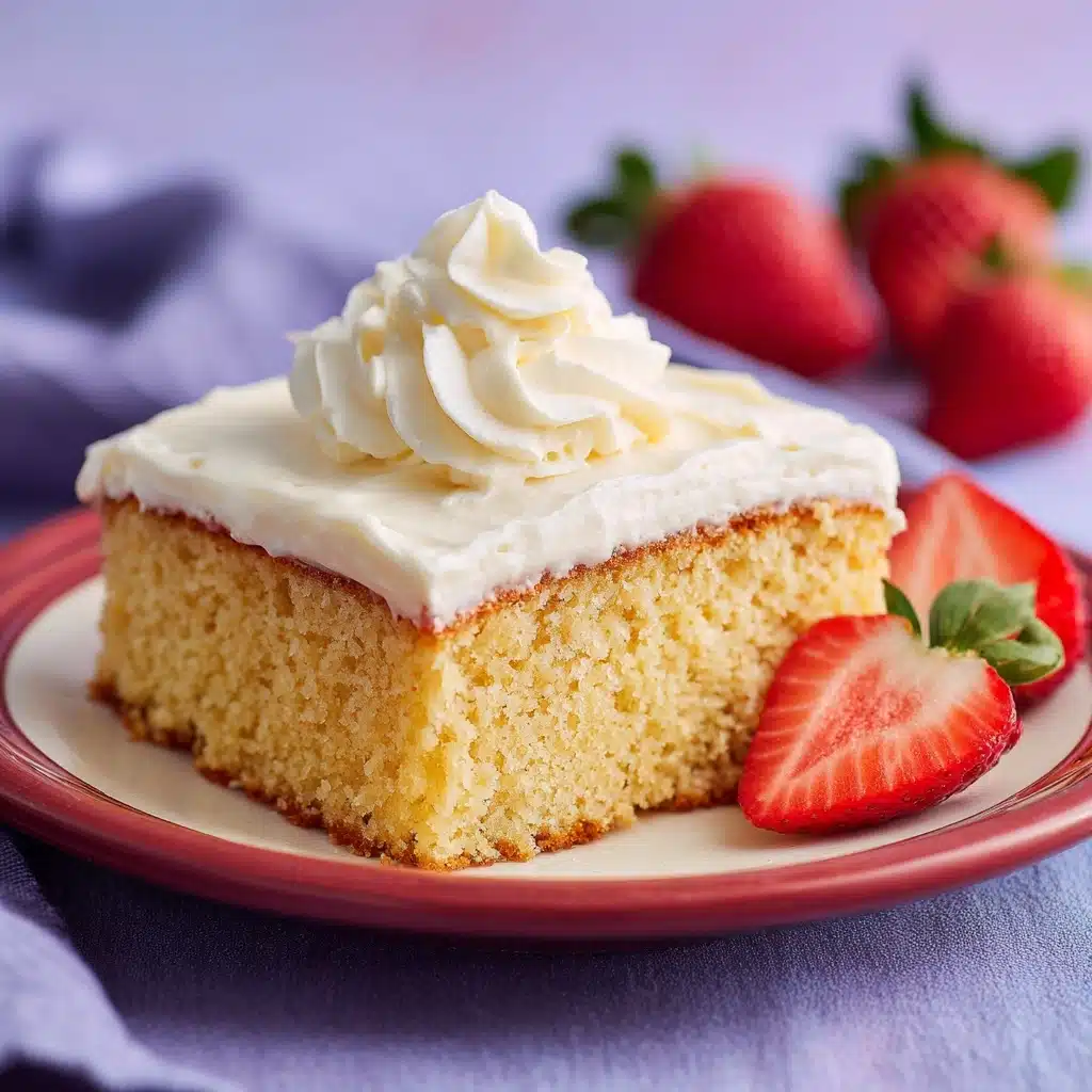 Homemade Tres Leches Cake Recipe - Recipe Image