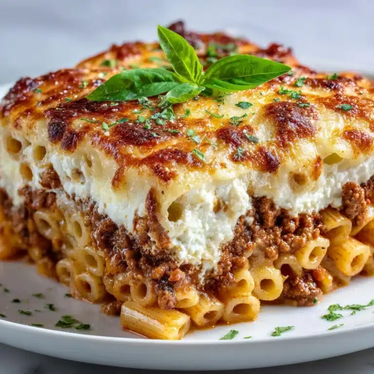 Million Dollar Baked Ziti Recipe