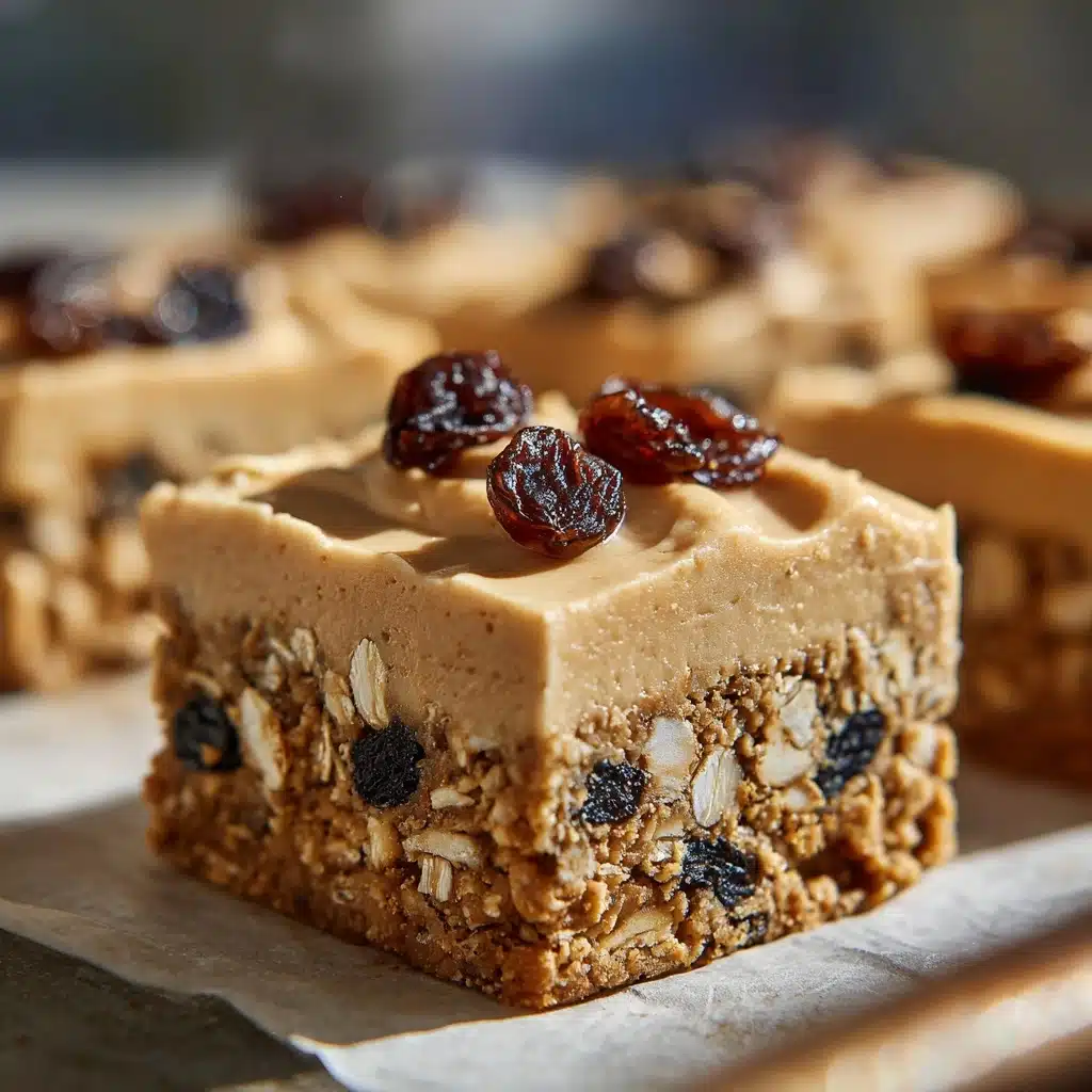 Oatmeal Raisin Cookie Bars Recipe
