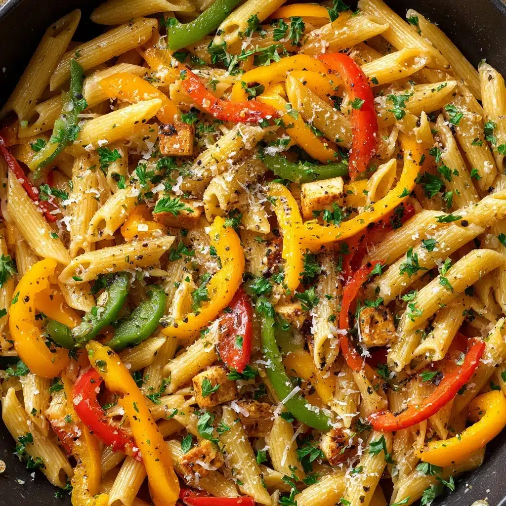 Creamy Rasta Pasta Recipe - Recipe Image