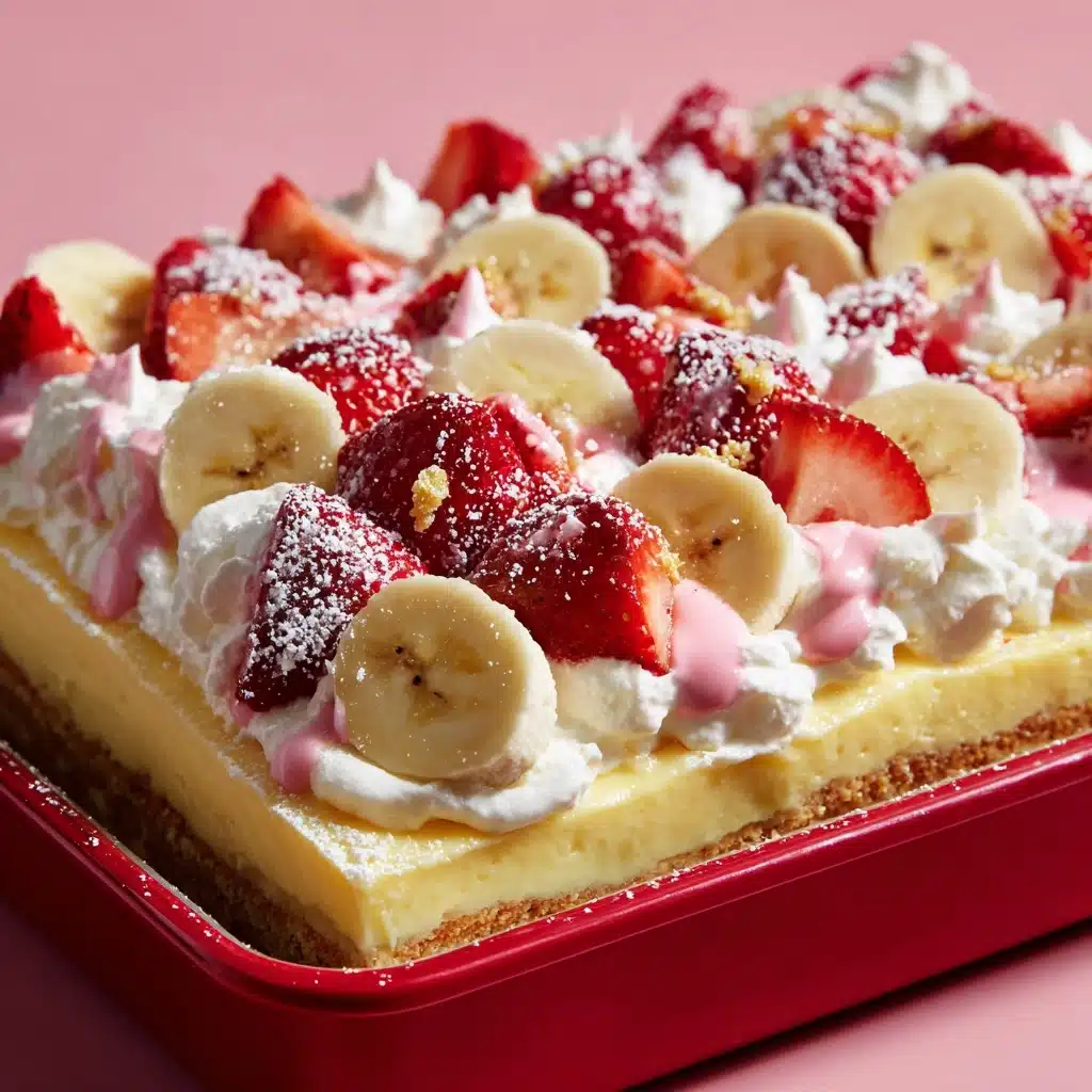 Strawberry Banana Pudding Recipe