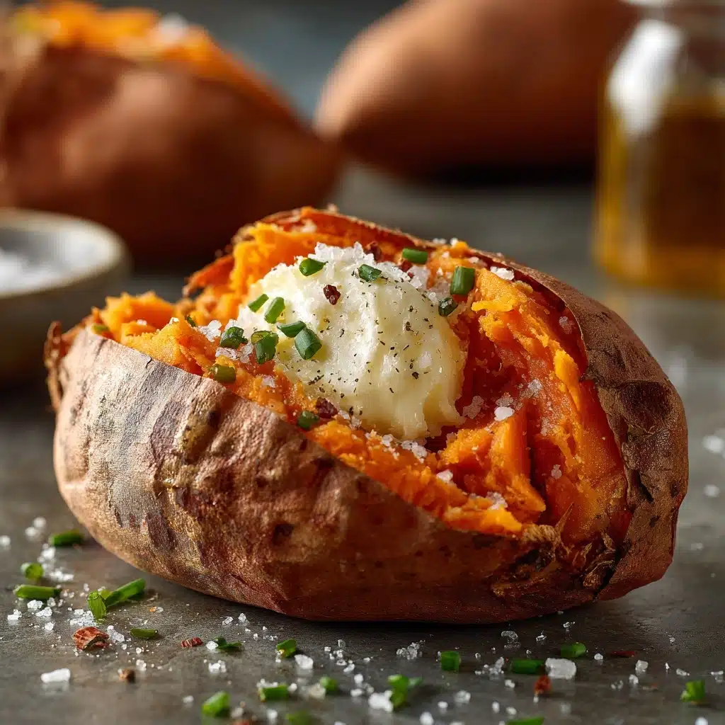 Perfectly Baked Sweet Potato Recipe - Recipe Image